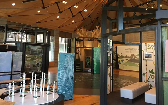 那須高原ビジターセンター展示室