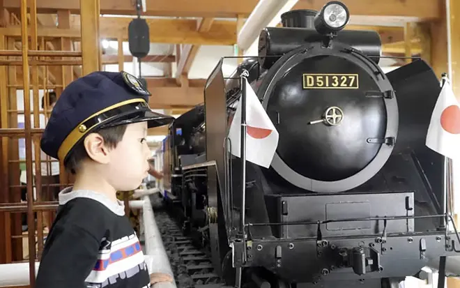 「レストラン蒸気機関車」でお子様ランチを堪能しよう