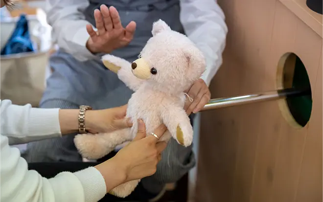 「那須テディベアミュージアム」でオリジナルテディベア作りに挑戦