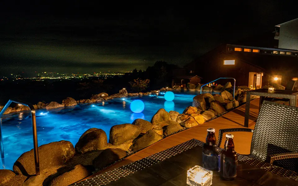 天空露天プール