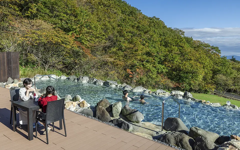 天空露天プール